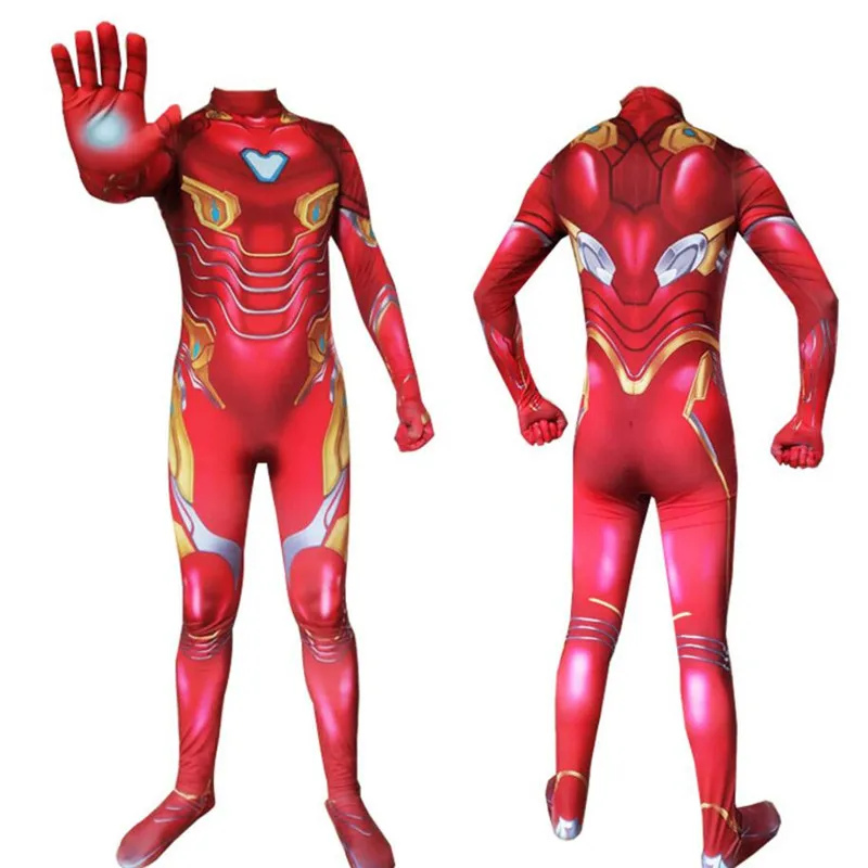 

Iron man cosplay Costumes Tony Stark zentai Suit Cosplay Jumpsuit Halloween Bodysuit
