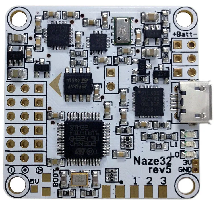 AfroFlight NAZE 32 REV5 Latest fifth edition of the program 10DOF Full