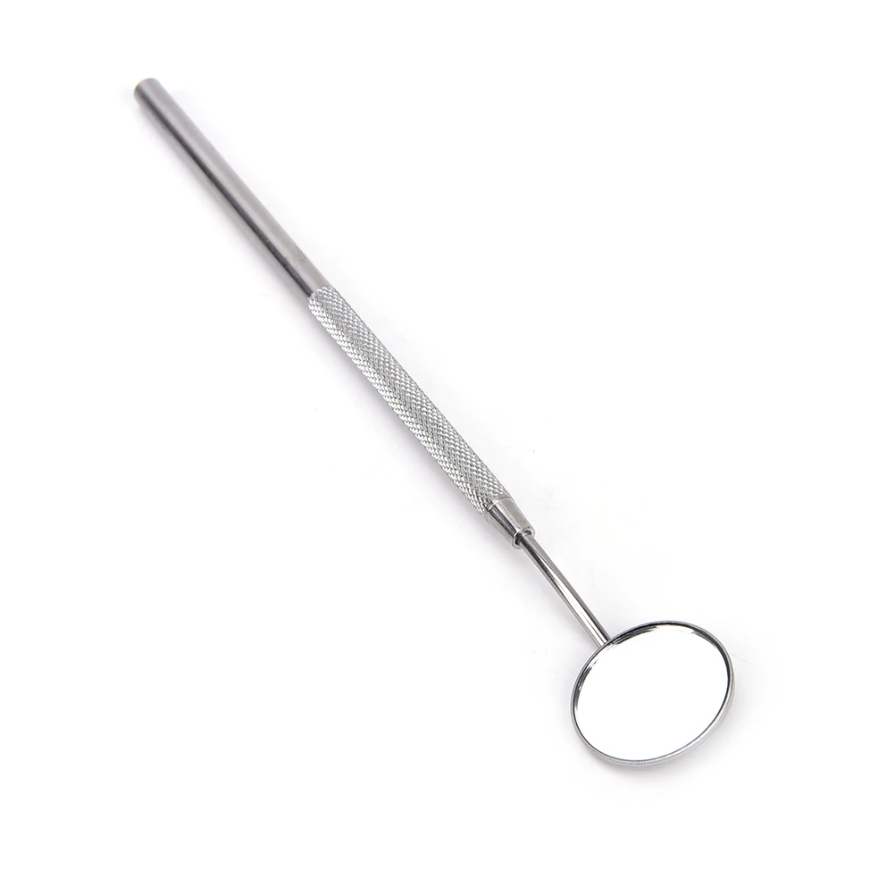 2017 New Dental Mirror Dentist Stainless Steel Handle Tool for Teeth Cleaning Inspection Hot 1PCS | Красота и здоровье