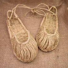 Г. Новая соломенная обувь мужские и женские летние плетеные сандалии ручной работы нейтральная обувь в китайском древнем стиле