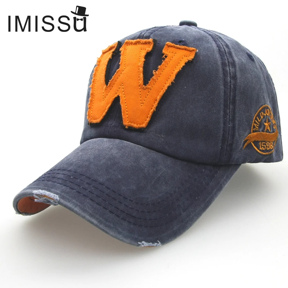 Фирменная новая бейсбольная головная уборка унисекс с надписью W модная