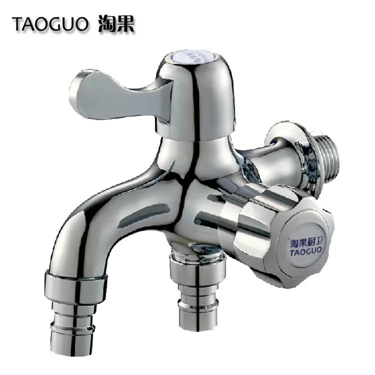 Nao Guo copper copper core multi purpose dual use washing machine faucet into the two out