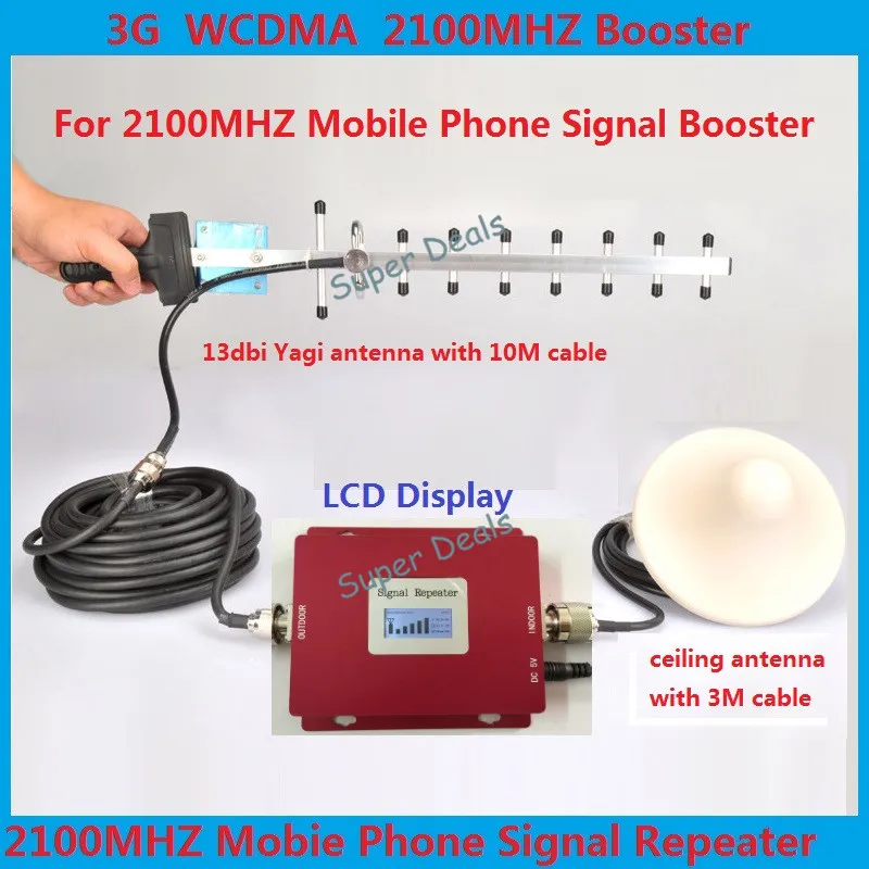 New Mini Repeater 3G UMTS W CDMA 2100Mhz Repetidor 3G