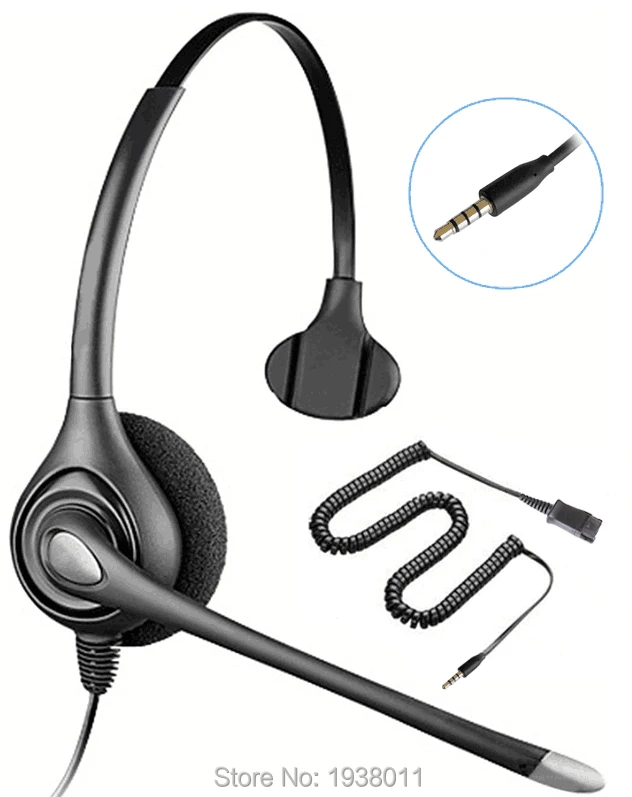 Prix pour Center d'appel casque avec mic QD (Déconnexion Rapide) casque unique 3.5mm plug pour ordinateur portable, Smartphone, mobile téléphone, PC ou RJ9 plug Prix pour Center d'appel casque avec mic QD (Déconnexion Rapide) casque unique 3.5mm plug pour ordinateur portable, Smartphone, mobile téléphone, PC ou RJ9 plug