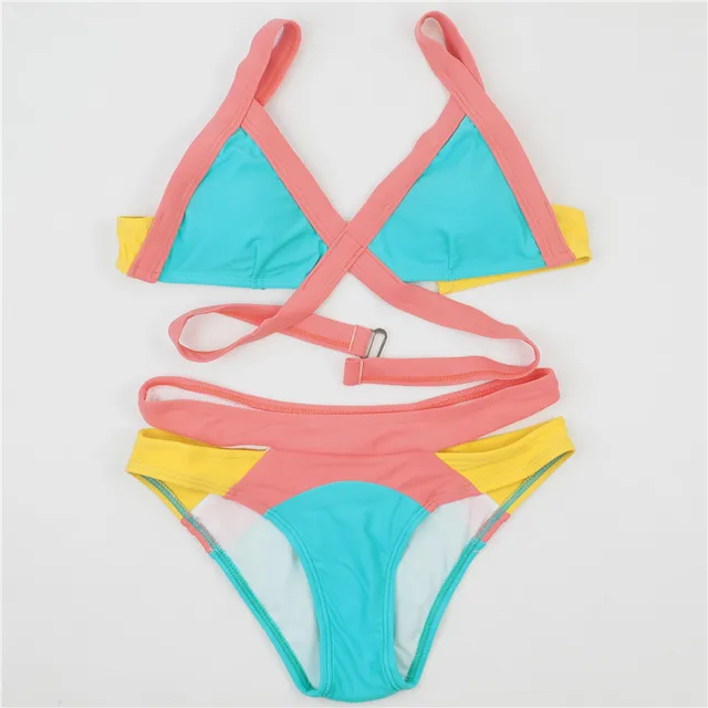 Women Swimwear Push up Swimsuit Red White Black hot sale bikini cheap