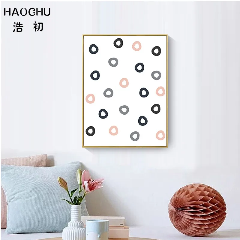 HAOCHU Европейский Рождественская елка Рождественский колокольчик холст paintingWall