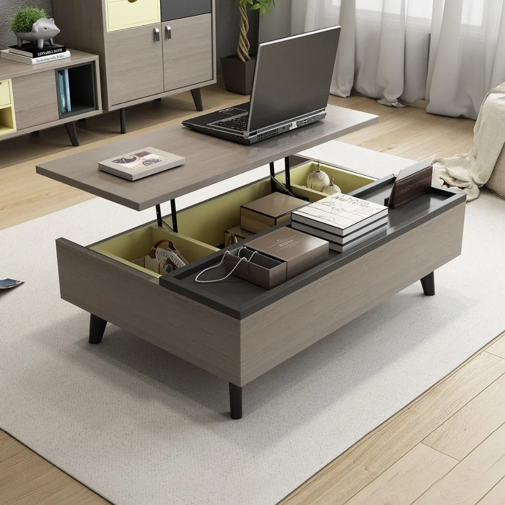 Nordic wind minimalist function coffee table Rectangle for Living Room