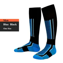 Зимние Лыжные носки толстые махровые спортивные сноубордические велосипедные Лыжные носки мужские женские влагопоглощающие высокие эластичные носки