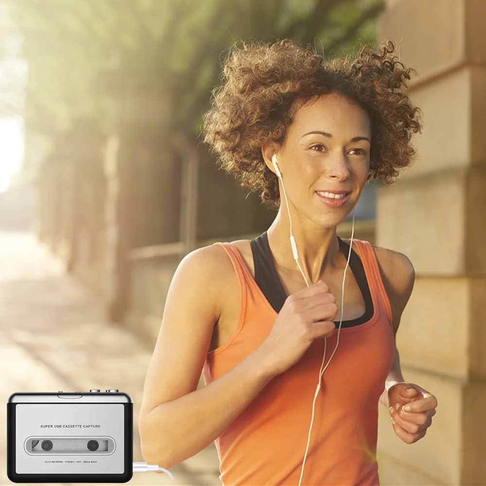 HIPERDEL bluetooth динамик беспроводной портативный кассетный ленточный аппарат udio MP3