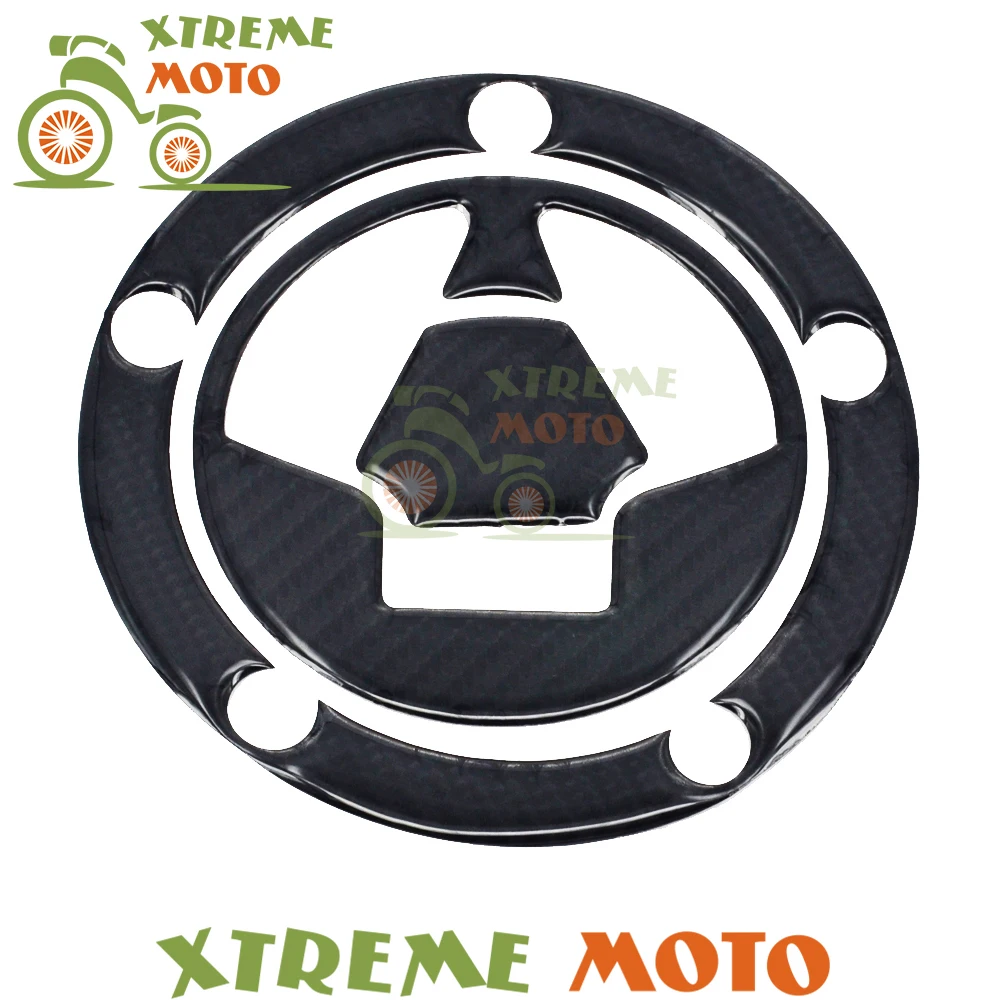 

Carbon Fiber Motorcycle Fuel Gas Tank Cap Pad Protector Sticker Decal For Z750 Z1000 Ninja ZX6R ZX10R ZX14 ZZR1400 ER-6N ER-6F