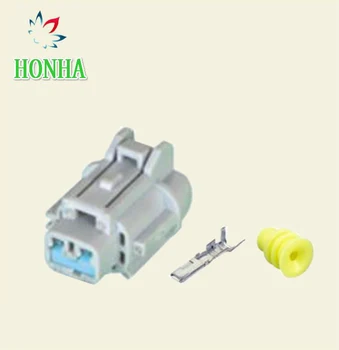 

Free shipping 10/20/50pcs Female 2 Pin Light Solenoid Valve Socket Fog Lamp Automotive Connector 6185-0867