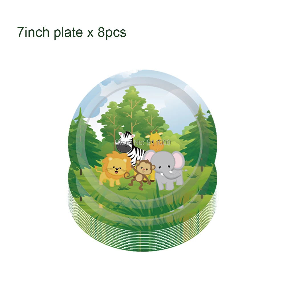 Jungle party decorations (6)