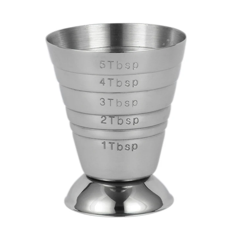 75ml Magic Mirror Surface Stainless Steel Jigger Cocktail Drink