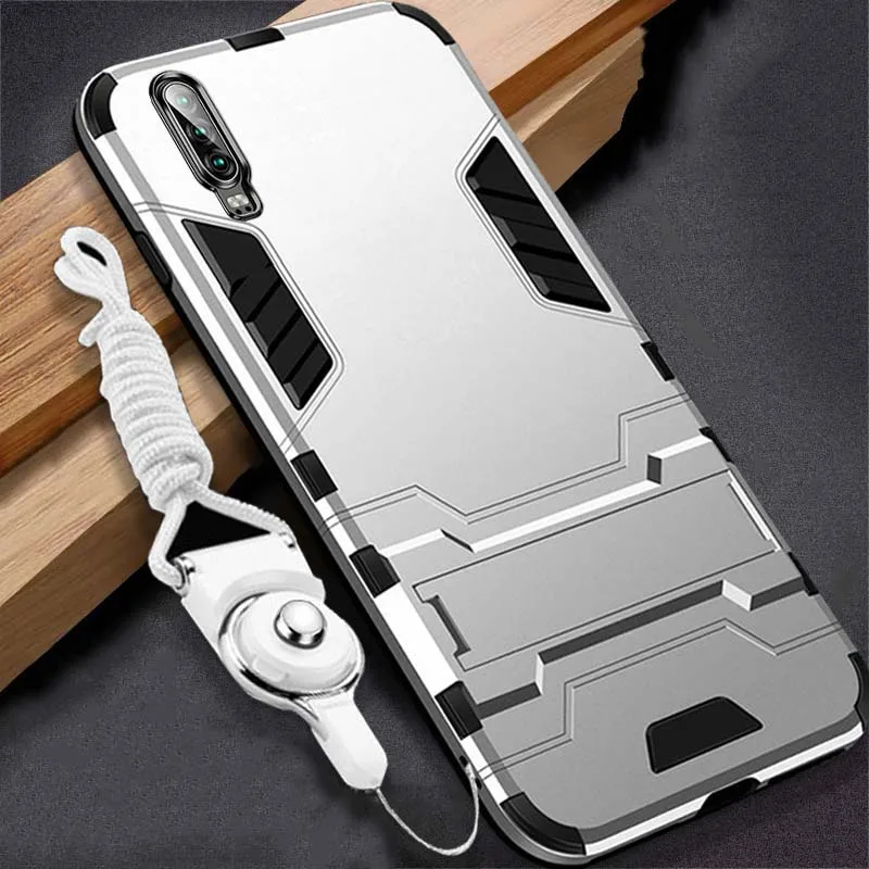 Từ Tính Nhẫn Chân Đế Dành Cho Huawei P30 Pro P20 Giao Phối 30 20X Danh Dự 20 Lite Y9 2019 Chống Sốc Armor bao Da + Dây cute phone cases huawei