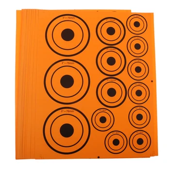 

Resetting Spinner Shooting Target 3 Sizes Steel Plates Targets with Stickers