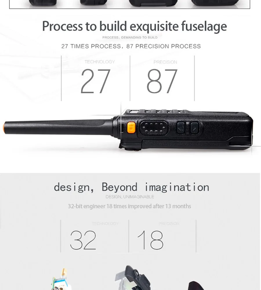 (2 шт.) KSUN X-30 портативная рация Портативный Радио 8 W высокой Мощность UHF Handheld двухстороннее Портативная радиостанция для радиолюбителя КВ