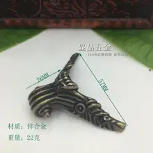 57*26 мм галерея ноги антикварные ноги цинкового сплава угловая мебель украшение для кабинета следы деревянные ноги оптом