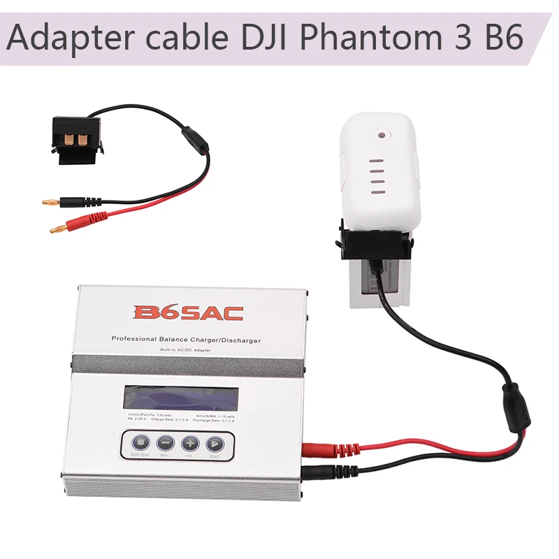 DJI Phantom 3 Battery To B6 B6AC Balance Charger Adapter Charging Cable for 3S/3A/3P/3SE Quadcopter RC Drone part |