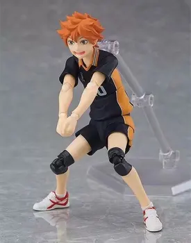 

Anime Figma 358 Anime Haikyuu!! No.10 Hinata Shoyo Action Figures PVC Doll Resin Collection Model Toys Gifts