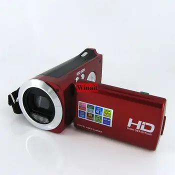 

HD 8MP 720P Digital video camera with 3MP CMOS Sensor, Li-ion battery, 4 x digital zoom and 2.7 inch big screen, free shipping
