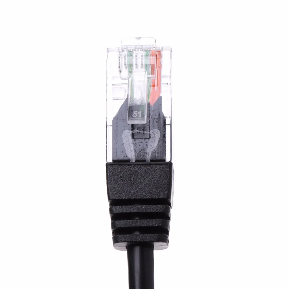 Мощность через Ethernet 48В до 5В 2.4A активный сплиттер POE Micro USB разъем Y кабель L059 Новый