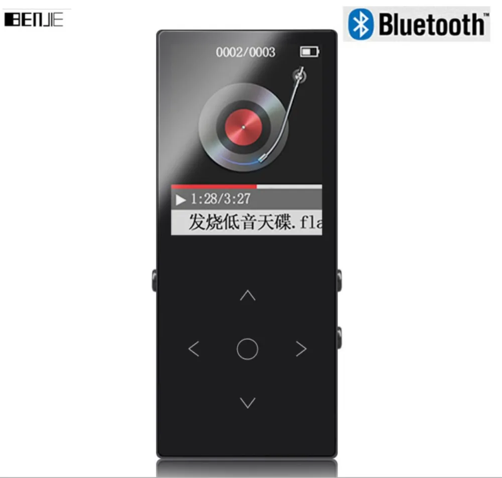 Новый BENJIE K8 Bluetooth MP3 плеер сенсорный экран FM радио Запись электронная книга без