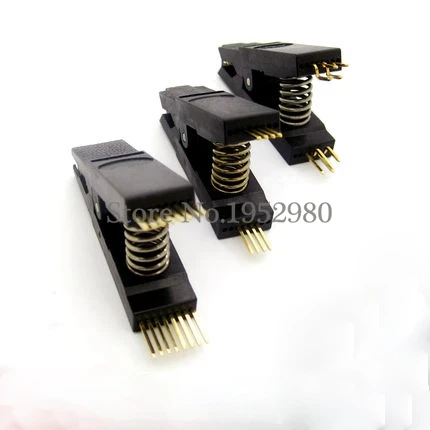 

Programming SOP8 Testing IC Clip BISO Chip SOP SOIC-8 SMD-8 Test Clamp