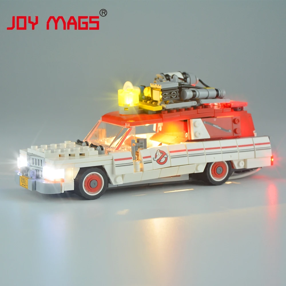 JOY MAGS только набор светодиодных ламп для 75828 Ghostbusters Ecto 1 и 2 осветительных