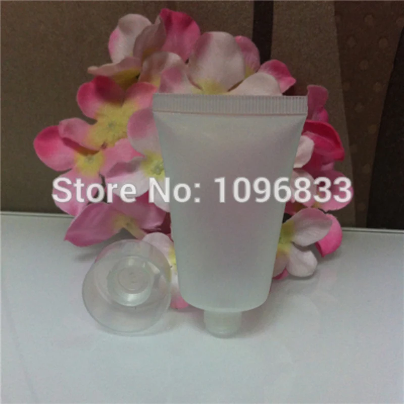 

30ML Frost Plastic Tube Bottle Cosmetic Cream Lotion Hand Cream Cleansing Shampoo Shower Gel empty Packing bottle 100pc/Lot