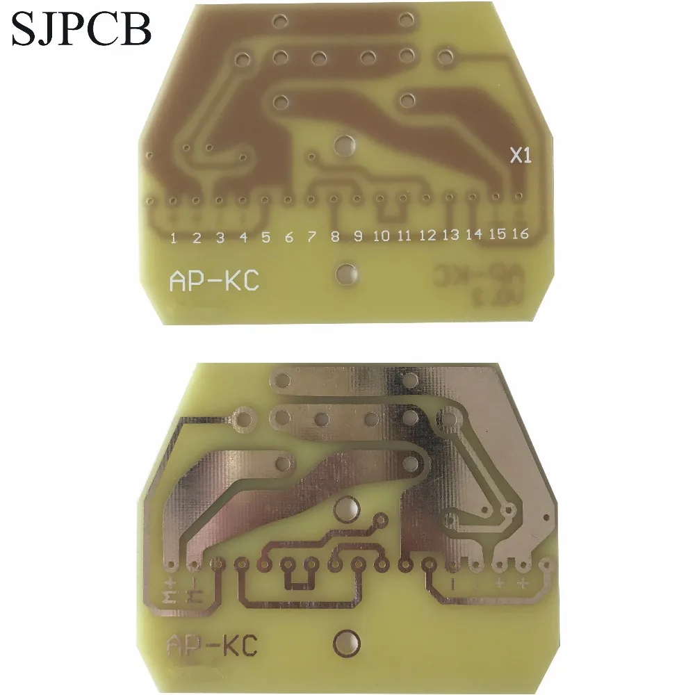 Производитель SJPCB 2 слойный образец печатной платы пользовательский прототип
