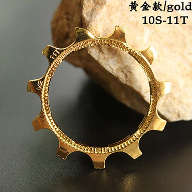 MTB Mountain bike flywheel repair patch sprocket wheel  9 10  speed 11T 12T 13T denticulate Repair Parts For shimano and sram 10speed 11T-golden