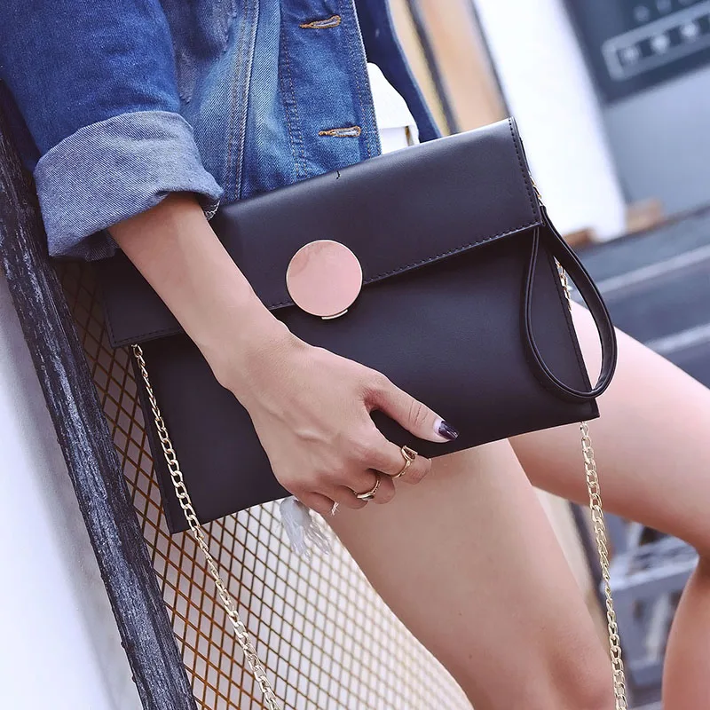 Christmas Gift Fashion clutch vintage women s handbag clutch bag envelope big bag chain bag messenger