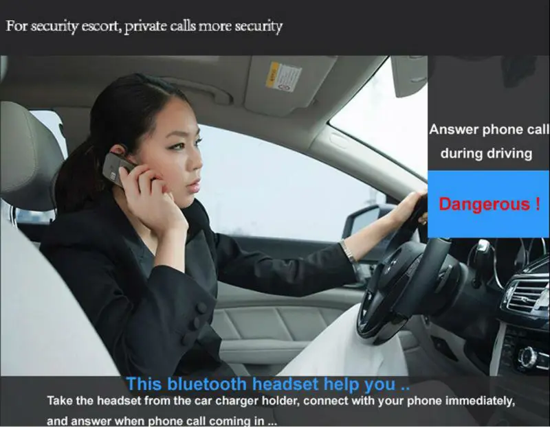 car charger bluetooth headset 2
