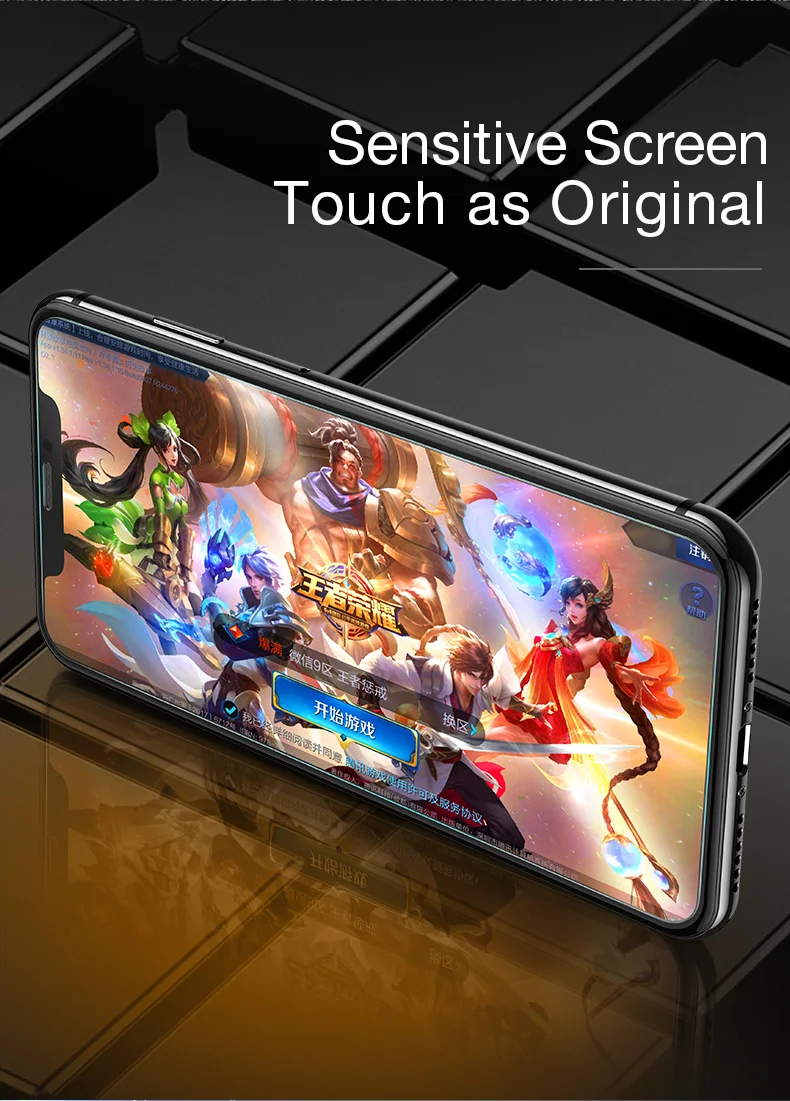 Screen Protector for iPhone x xr xs max 8 7 6  (6)