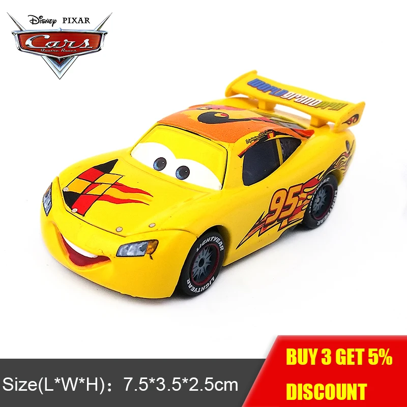Disney Pixar тачки № 95 Молния Маккуин Австралия 1:55 автомобиль Развивающие игрушки