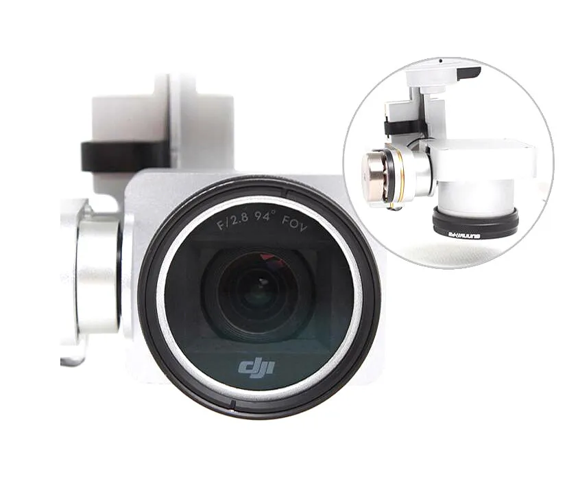 DJI Phantom 3 Phantom 4 Accessories MCUV Filter ND4 / ND8 Polarized Light Microscopy CPL / Galvanometer Cover
