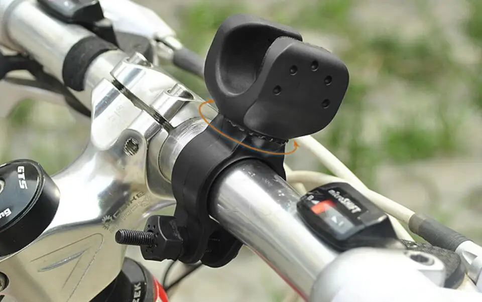 Flash Deal Rotating bicycle light holder flashlight mount lamp base light clip bicycle accessories car clip rack 0