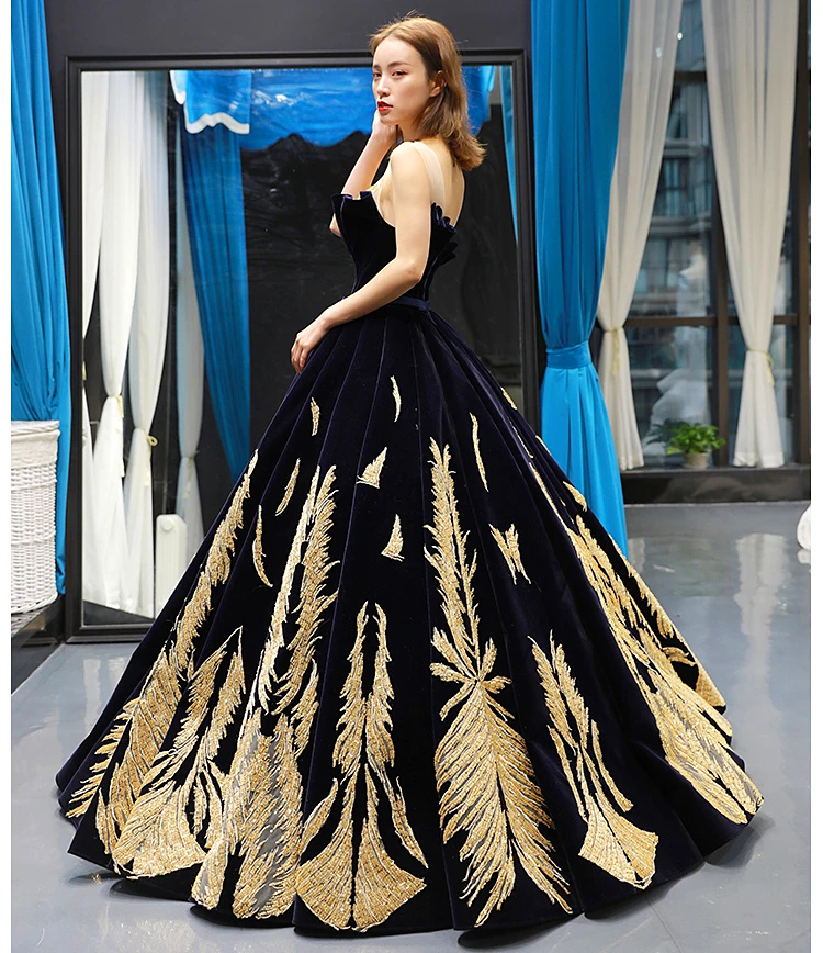 Материнство длина до пола королева великолепные платья на выпускной бальное платье блестящие золотые блестками Дубай Вечерние платья