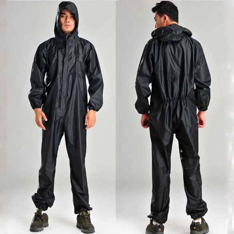 Goede Motorfiets Regenjassen Motor Siamese Regenjas Overalls Mannen Vrouwen Kernsplijting Motor Regen Suits regen Jas