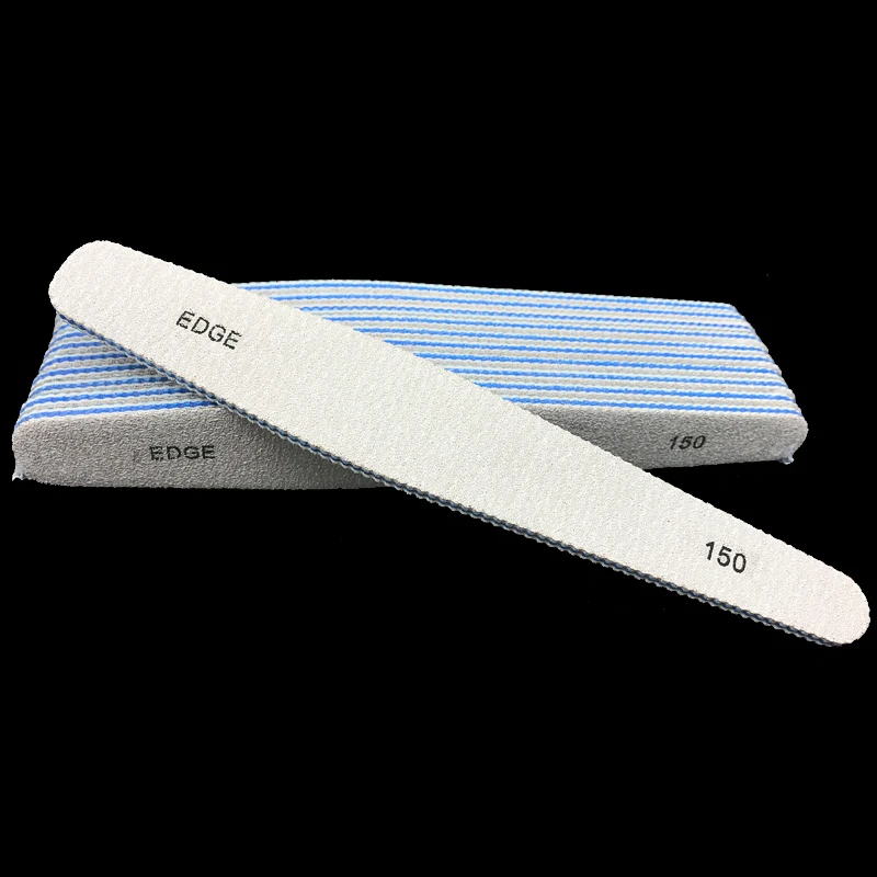 Lixa de Unhas de Acrílico Unhas de Buffer Forma de Gota Prego Arquivos - Grit Ferramentas Bloco Ongle Professionnel Lavável Arquivo Manicure 50 Pcs 150 10 Cheap Lixas e polidores de unha