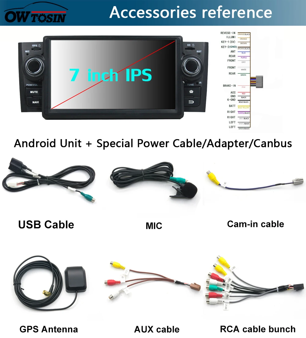 " ips 8 ядерный 1024*600 4G+ 64G Android 9,0 автомобильный dvd-плеер для Fiat LINEA 2007 2008 2009 2000 2010 2011 2012 2013 CarPlay Parrot BT