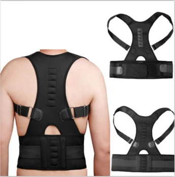 

Magnetic Posture Corrector espalda hombr Magnetic Therapy Corset Back Straightener Shoulder Belt Correcteur De Posture