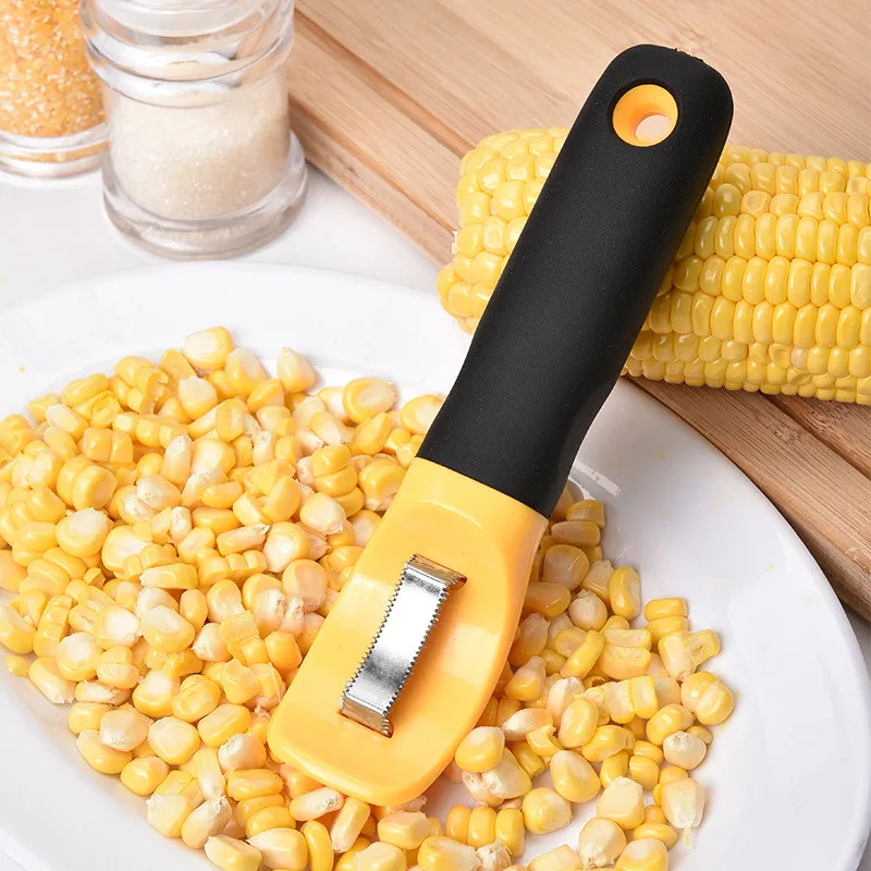Полезный прибор для чистки кукурузы кухонный помощник Cob кукурузный нож очиститель от кожуры молотилка Набор съемников изоляции инструменты 4L
