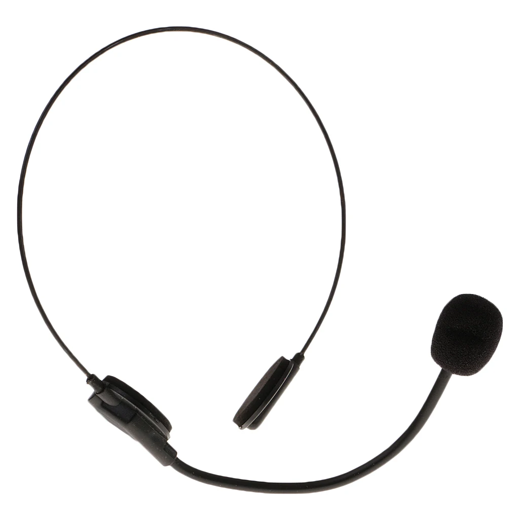 Microphone Headset Toy Novelty Black Mic Halloween Party Fancy Dress Prop Costume Accessory Party Favor