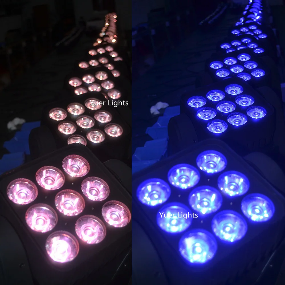 Caixa do Pacote para 9x12 Matriz de Led Feixe de Luz Conduziu a Lâmpada para Casa 8 Pçs e lote Flightcase & w Rgbw Moving Head Discoteca Palco dj Discoteca 9 pacote para 9x12W Matriz de LED RGBW