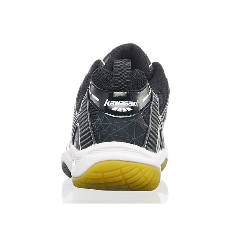 Новые Кавасаки кроссовки бадминтон обувь Крытый Корт спортивная обувь черный анти-скользкий инкапсулированный светильник K-155