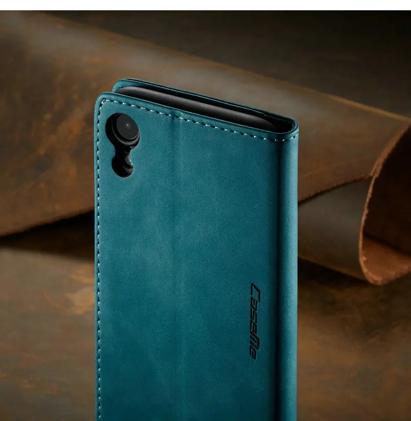 Magnetic Leather Phone Case For iPhone 12 13 11 Pro XS Max X XR SE 2020 8 7 6 6S Plus 5S Wallet Cover For Samsung S21 S20 Coque phone pouch case