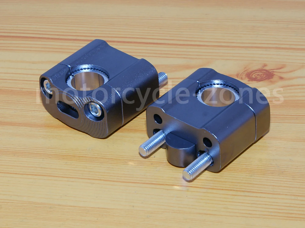 Зажим для мотоцикла Riser Handle Bar Mount Adapter для 22 мм-28 мм Pit Dirt Moto Bike