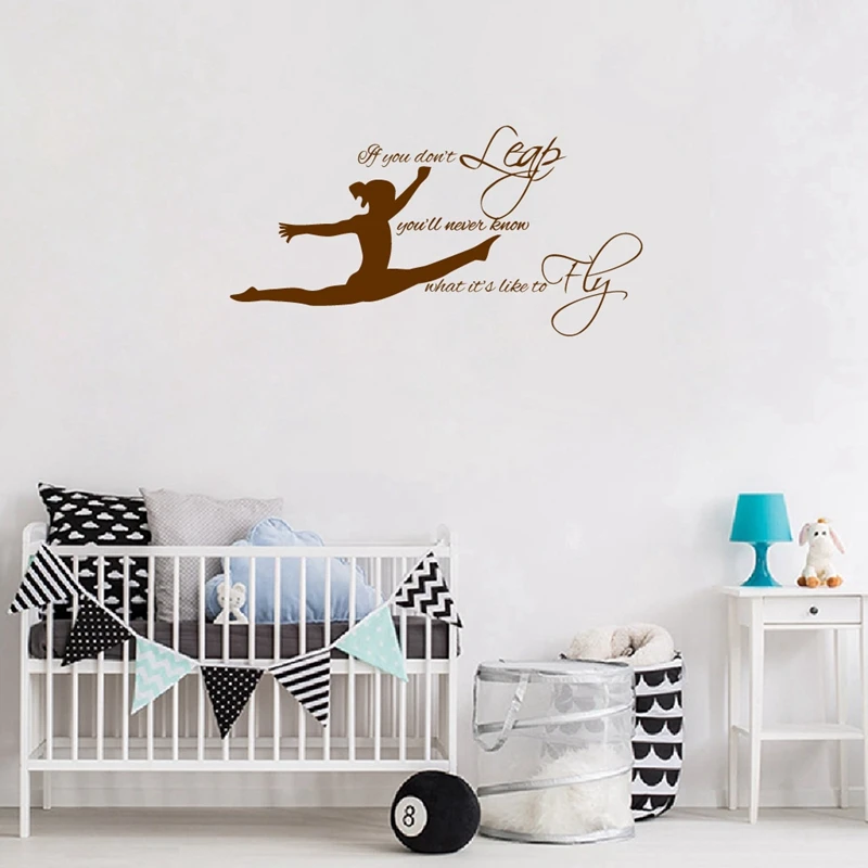 Gymnast Vinyl Sticker