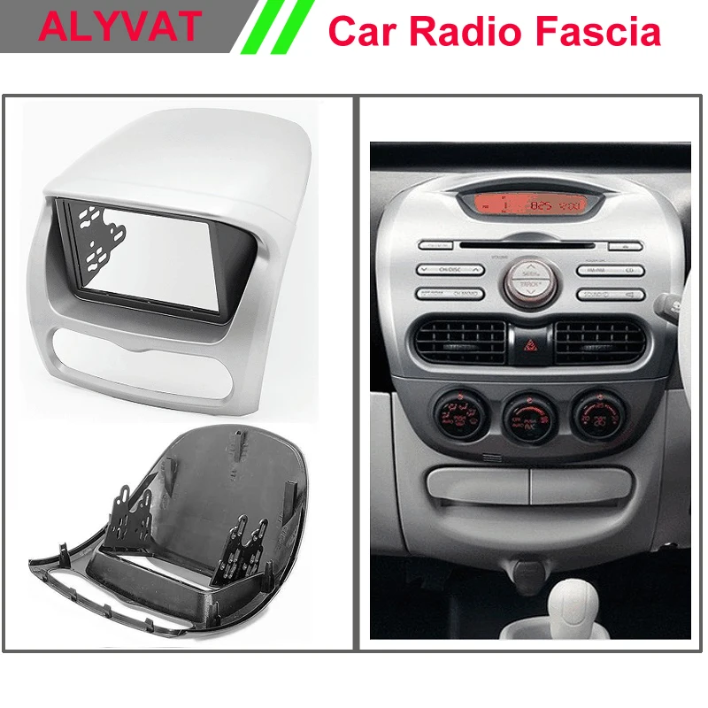 Автомобильная Радио Рамка фасции Для KIA Picanto (TA) Morning (левое колесо) стерео тире Facia